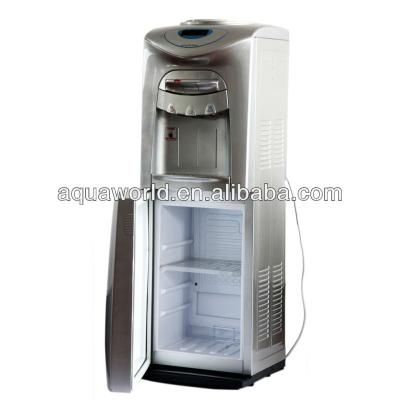 China Hot and cold water dispenser with Mini Fridge HC20L-BC hot and cold water dispenser with Mini Fridge for sale