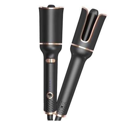 China Safety Automatic Hair Curler Curving Automatic Rotating Ceramic Hair Curler for sale