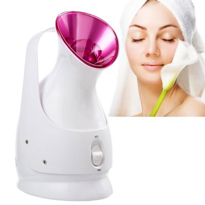 China Multifunction Portable Nano Electric Facial Steamer Handheld Electric Facial Steamer Mist Jet Facial Skin Massager DEEP CLEANSING Hot Steamer for sale