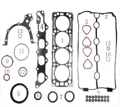 China Build Machinery Full Engine F14D3 93740012 Cylinder Head Gasket Kit 93742687 F16D3 Gasket Set for sale