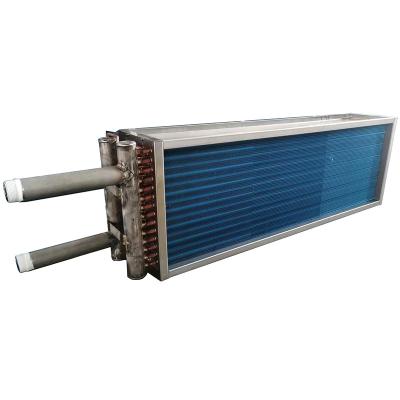 China High energy efficiency-low operating cost Refrigeration cold water aluminum copper finned cold water surface cooler coil surface condenser for sale