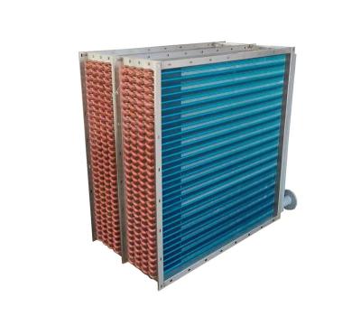 China High energy efficiency-low operating cost Tube cooler High effective copper tube covered into aluminum fins surface cooled coils for sale