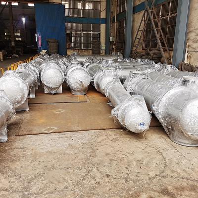 China Easy to maintain marine heat exchanger shell and tube for air and gas steam for sale