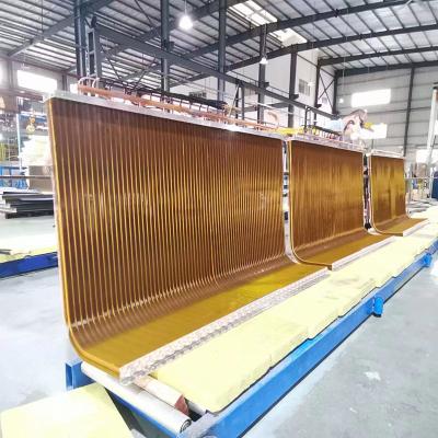 China High energy efficiency-low operating cost L type Copper finned industrial air conditioning refrigeration  air cooler condenser evaporator coils for sale