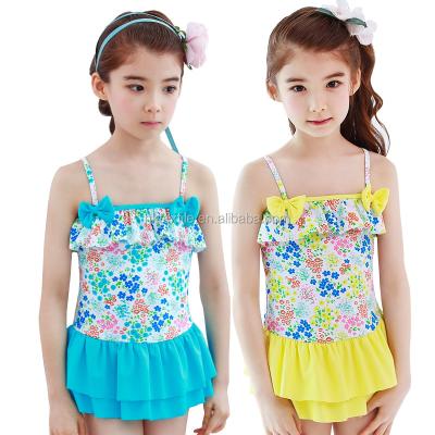 China 2018 Anti-UV Halter Neck Child Swimwear Wholesale for sale