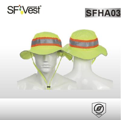 China M - 5XL Size Safety Hats and caps with reflective tape for industry worker for sale