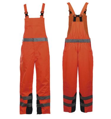 China Polyester oxford fabric safety workwear Overalls Or Coveralls EN ISO 20471 / ANSI/ISEA for sale