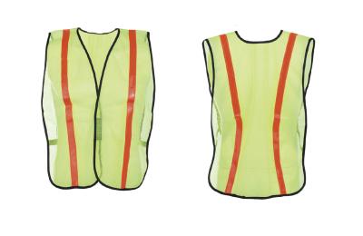 China Warning safety clothing reflective safety vest for construction / roadway for sale