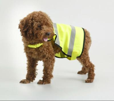 China Hundehohe Sicht Haustier-Sicherheits-Weste, Polyester-Trikot oder fluorecent Farbe der Masche zu verkaufen