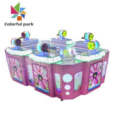 China Hot Selling Indoor Automatic Arcade Fishing Game Entertainment Children 6 Person Video Lottery Game Fishing Machine Te koop