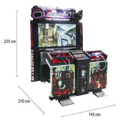 China Adult Entertainment Video Game City Coin Game Consoles Destroyed Attack Gun Game Consoles for sale