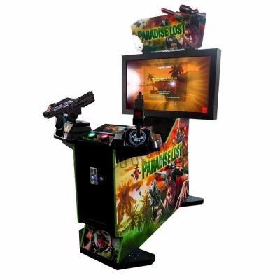 China Highly Cost Effective Coin Operated Entertainment Arcade Game 2 Player War Shooting Simulator for sale