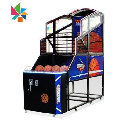 中国 Colorful Automatic Adult Foldable Basketball Machine Amusement Park Large-scale Sports Entertainment Equipment 販売のため