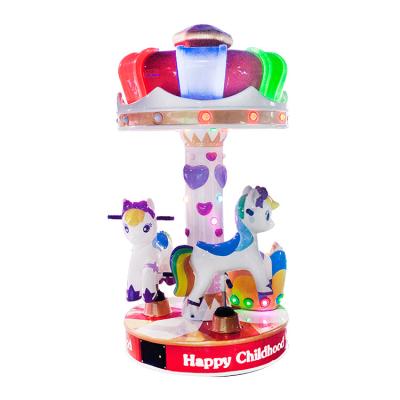 China Children games amusement park plastic carousel horses for sale other amusement park products for sale