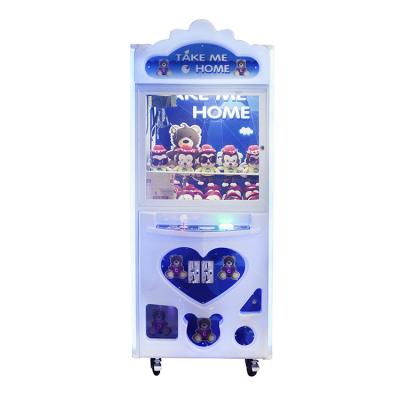 China Entertainment Take Me Home Personalized Custom Coin Pusher Game Machine Japan Claw Machine Te koop