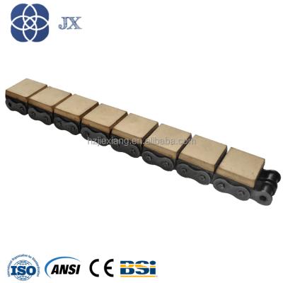 China Machinery Parts Conveyor Roller Chain With Rubber 12B-G2 10B-G1 16B-G2 for sale