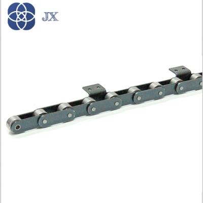 China Machinery Parts C2160 C2162 Double Pitch Roller Chain With K1 K2 Attachment for sale