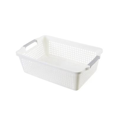 China Nordic Style Hot Sale Wholesale Soft With Holes Plastic Basket Other Storage Baskets With Factory Price Discount for sale