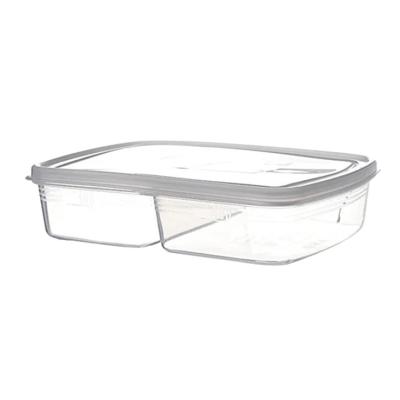 China Factory Supply Microwavable Plastic Food Container Kitchen Storage Box Microwavable Set Kitchen Airtight Containers for sale