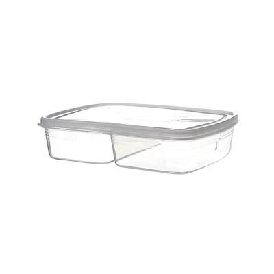 China Wholesale Transparent Kitchen Microwavable Plastic Box Factory Supply Food Container Transparent Airtight Containers For Storage for sale