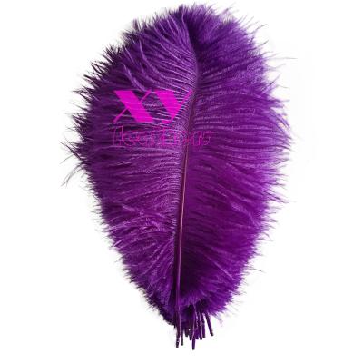 China 65-70cm high quality ostrich natural and dyed feather part for diy dream catcher decoration for sale