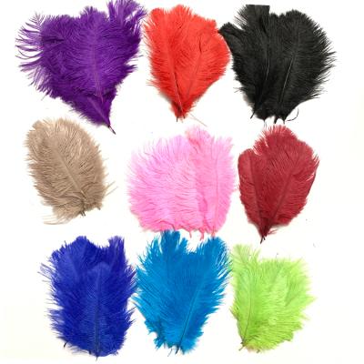 China 40-45cm cheap dyed ostrich feather decoration wholesale export selected main quality for decoration for sale