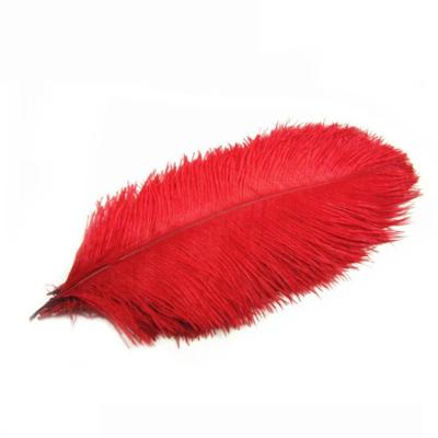 China Party Hot Sales 35-40cm Cheap Artificial Ostrich Feathers Blue For DIY Craft Project for sale