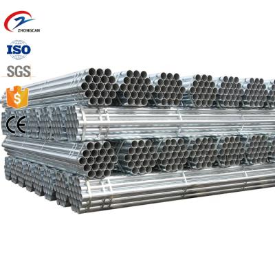 China Gas Pipe Hot Dip Galvanized Steel Pipe In 6 Meters Galvanized Steel Pipe for sale