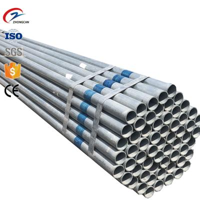 China Gas Pipe China Supplier Seamless Steel Pre Galvanized Steel Pipe 3 Inch for sale