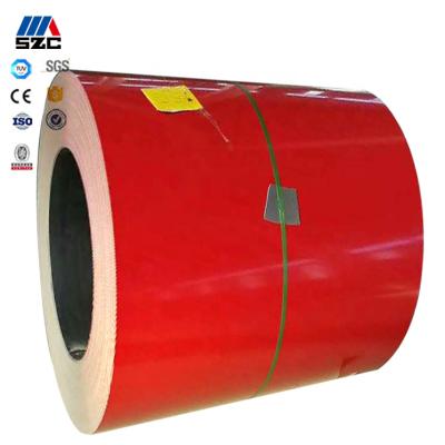 China Container Plate 0.35mm PVDF Coated Steel Sheet , Prepainted Galvanized Steel Coil for sale