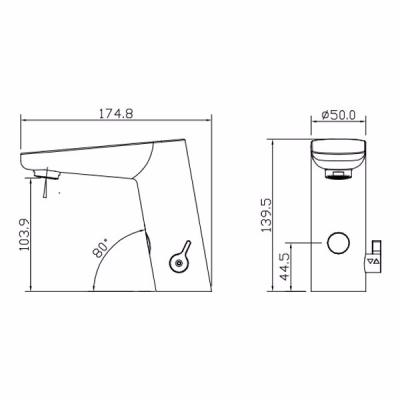 China Brass Metered Faucets Chrome Deck Mount Faucet And Valve Core Ceramic Material Kitchen Water Faucet for sale