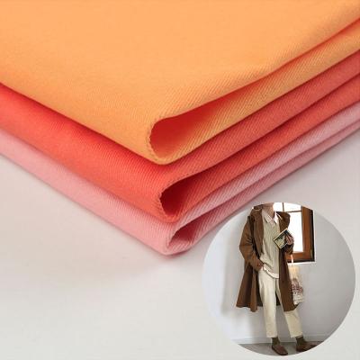 China Breathable 240gsm Thick 100 Cotton Twill Fabric , Carbon Fishing Cotton Trench Coat / Pants Fabric for sale