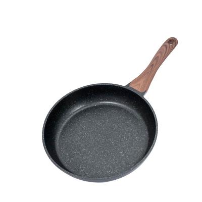 China Tri Fold Pan Aluminum Alloy Fast Cooking Frying Pan Stick CLASSIC Non Cooking Pan for sale