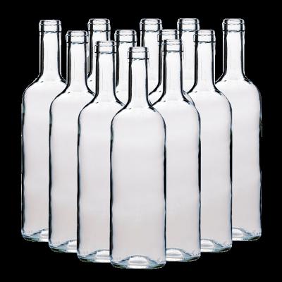 China Wholesale Brown Glass Bottles 500ml 700ml 750ml Glass Bottles 500ml 700ml 750ml Whiskey Whiskey Vodka Gin Rum Brandy Liquor Empty Decaled Liquor Wine Storage Bottle for sale