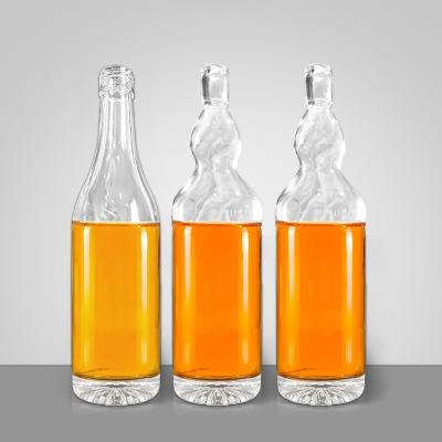 China Decaled Mini Liquor Wine Storage Maker Round Shape Amber Glass Bottle For Olive Oil 100ml 10cl Brown Glass Cooking Oil Bottles for sale