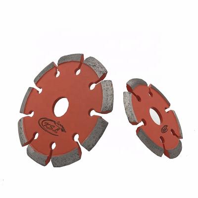 China Marble Concrete Wall Tuck Point Diamond Saw Blade Concrete/Granite V Flute Type for sale