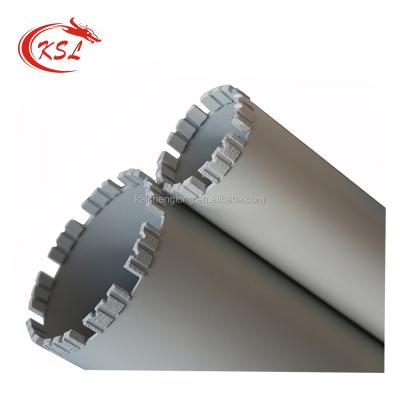 China Concrete High Frequency Laser Diamond Core Welding Drill Bit For Concrete Stone for sale