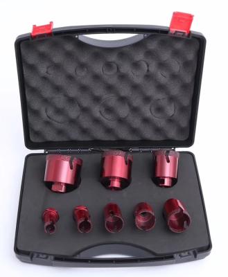 China Vacuum Brazed Granite /Marble/Ceramic Drill Diamond Core Drill Bit Kits Finger Bits For Granite Marble Quartz for sale