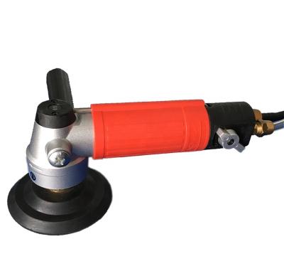 China Grinder Hand Angle Wet Polisher Granite Side Exhaust Pneumatic Polisher for sale