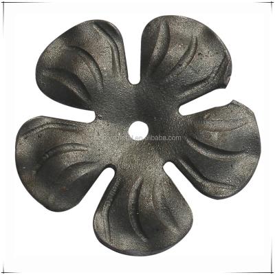 China Decorative Cast Steel Decorative Flowers for sale