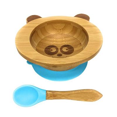 China BPA Free Baby Suction Bowl And Spoon Set, Baby Products And Bamboo Baby Bowl for sale