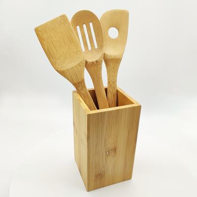 China Sustainable Do No Harm Eco - Friendly Pot BPA Free Bamboo Kitchen Utensils for sale