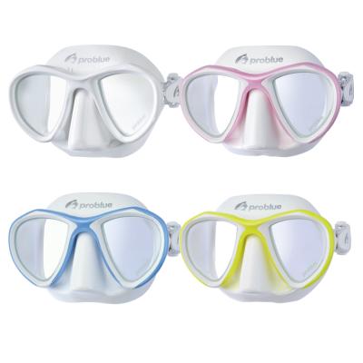 China SCUBA / MS-249W Snorkeling - 2 Window Scuba Masks for General Scuba Divers and Ladies for sale