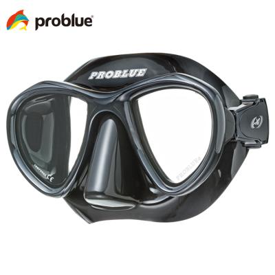 China CUSTOMER REVIEWS (0)‎ SCUBA / snorkeling mask with replaceable myopia lens for freediving professional products MS-249B for sale