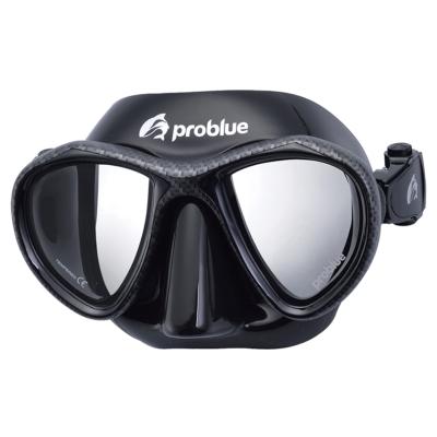 China Carbon Mask-Model-Freediving design for freediving professional diving mask MS-249B-S for sale