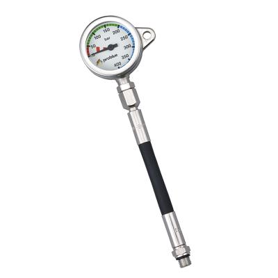 China Pressure Gauge GU-1021 - Manufacturers Wholesale 400 Bar Pressure Gauge With Buckle For Scuba for sale