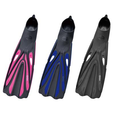 China Scuba Diving / F-761 Snorkeling - Manufacturers Provide Lightweight Black Diverter Fins Diving Fins For Adult for sale