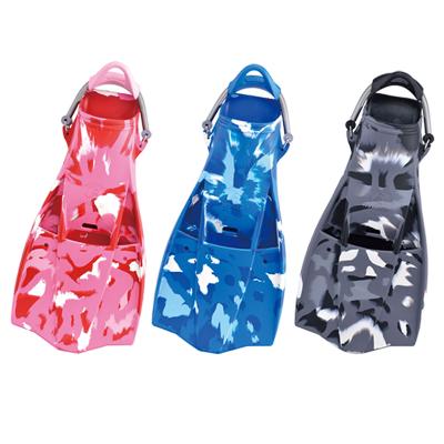 China F-749C Scuba Diving - 2021 Best Selling Rubber Diving Fins with Camouflage for Youth and Adult for sale