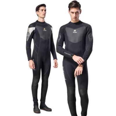 China MAN RW-959 - 3D model neoprene wetsuit 3mm full male suit for scuba diving for sale