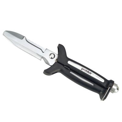 China Scuba Diving KN-27B - Dull Tip Blade 4.5 Stainless Steel Diving Knife 420 Inches For SCUBA for sale